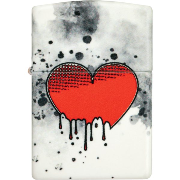 Zippo Love Drip Lighter with Glow in the Dark