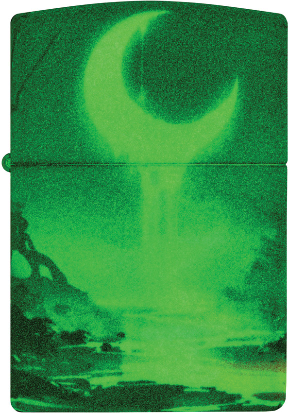 Zippo Moon Dream Glow in the Dark Lighter