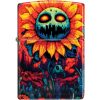 Zippo Spooky Sunflower Tumbled Brass Lighter