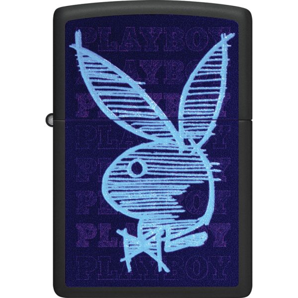 Zippo Playboy Black Light Sensitive Lighter