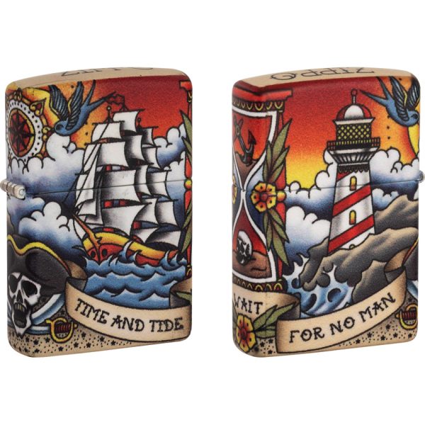 Zippo Nautical Tattoo Lighter
