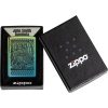 Zippo John Smith Gumbula High Polish Teal Lighter