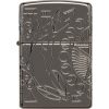 Zippo Armor Wicca Design Black Ice Lighter