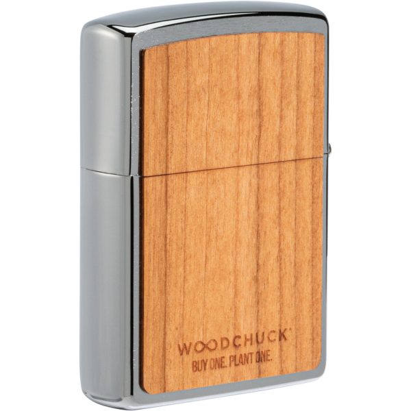 Zippo Woodchuck Cherry Tiger Lighter