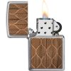 ZO70903_add_03 Zippo Woodchuck Walnut Leaves Lighter with Brushed Chrome