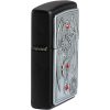 Zippo Winged Dragon Cross Lighter Black Matte