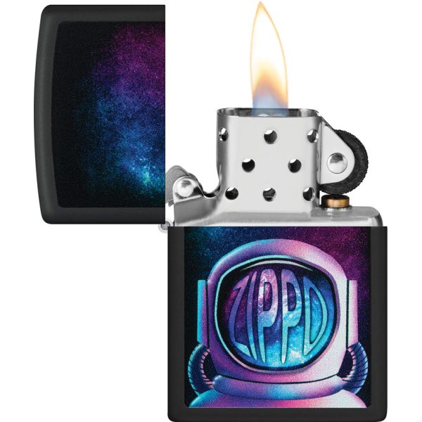 Zippo Astronaut Black Matte Lighter
