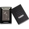 Zippo Windy Design Black Ice Lighter