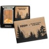 Woodchuck Packaging Zippo Woodchuck USA Mountain Chrome Lighter