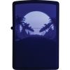 Zippo Sunset Black Light Lighter Black Matte