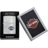Zippo Harley-Davidson Brushed Chrome Lighter