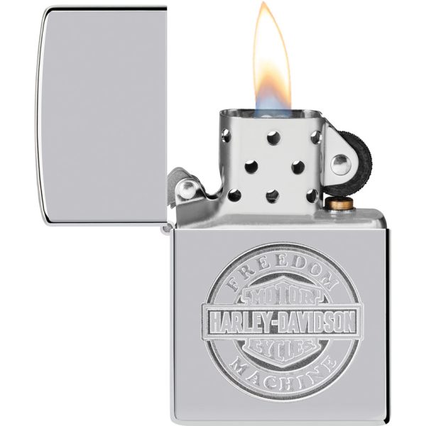 Zippo Harley-Davidson High Polish Chrome Lighter