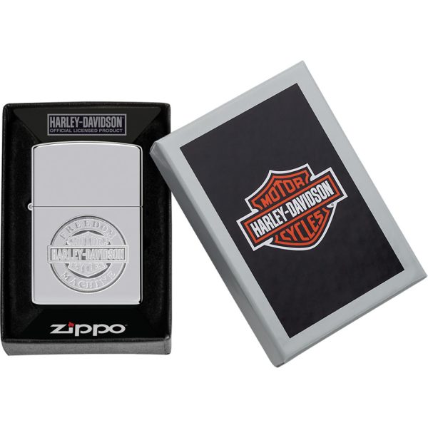 Zippo Harley-Davidson High Polish Chrome Lighter
