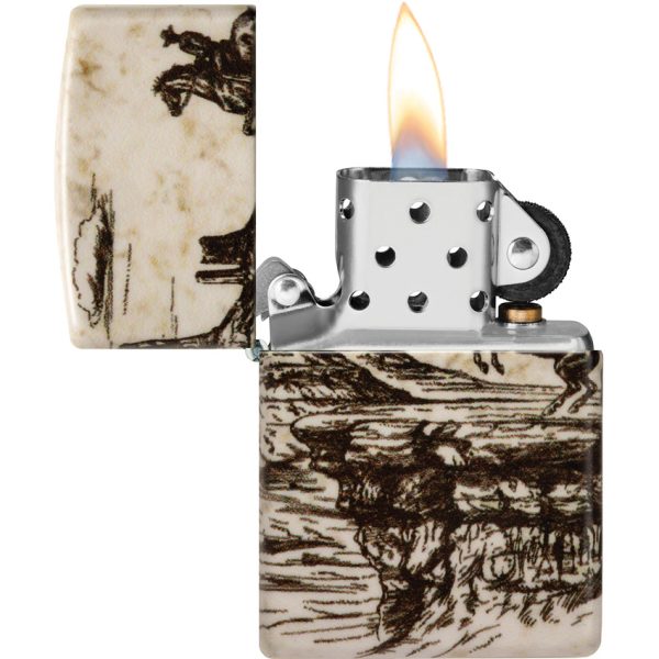 Zippo Western Design Lighter 540 Color Wrap
