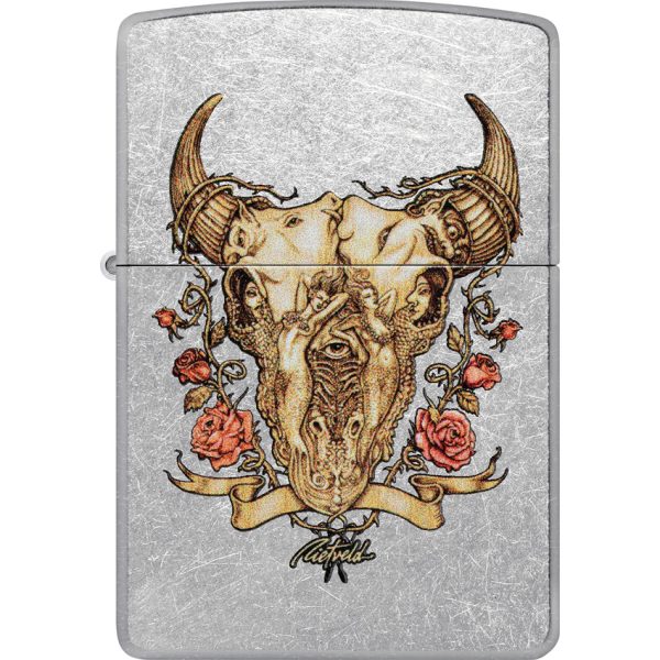 Zippo Rick Rietveld Street Chrome Lighter
