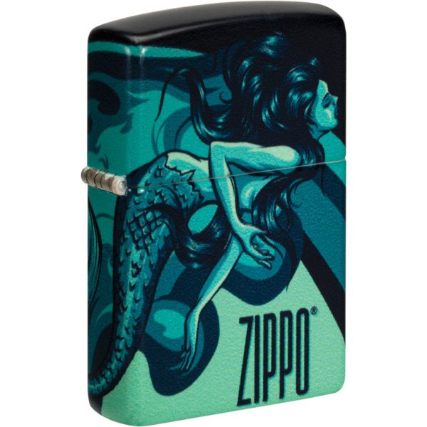 Zippo Mermaid Lighter 540 Wrap Around Color Process