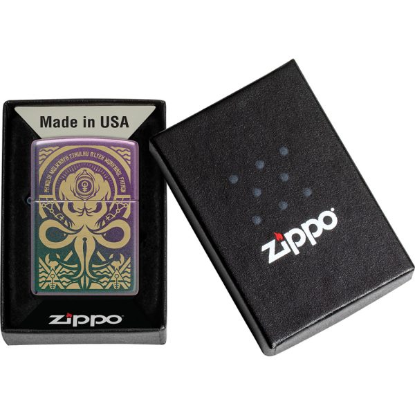 Zippo Evil Design Chameleon Finish Lighter