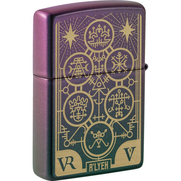 Zippo Evil Design Chameleon Finish Lighter