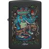 Zippo Rick Rietveld Blacklight Lighter Black Matte