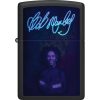 Zippo Bob Marley Lighter Black Matte UV Design