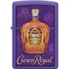 Zippo Crown Royal Lighter Purple Matte