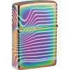 Zippo Wavy Pattern Lighter Multi 360 Degree Laser Design