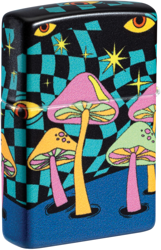 Zippo Mushroom Party Lighter Glow in the Dark