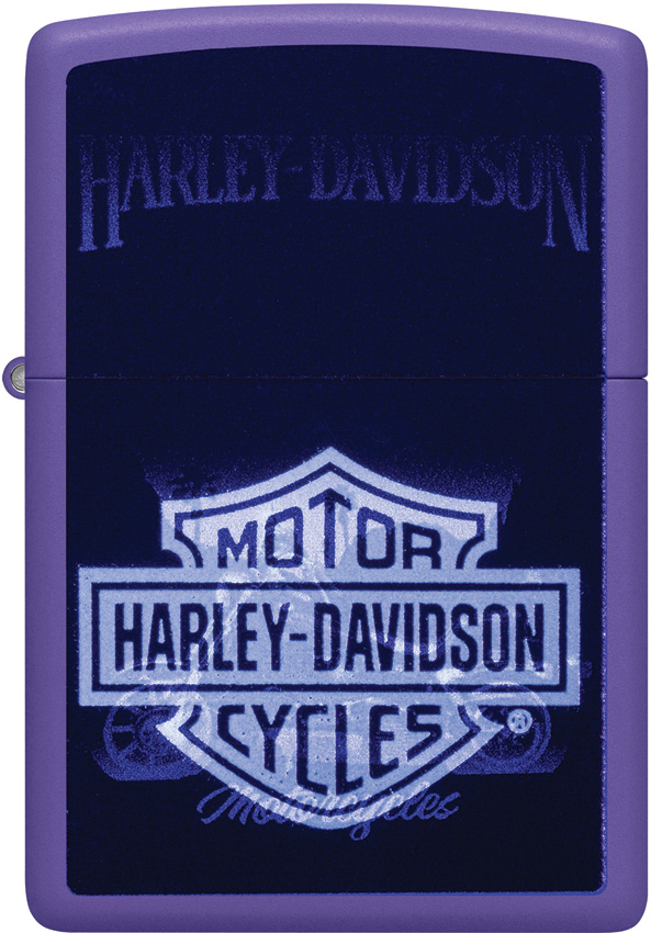 Zippo Harley-Davidson Purple Matte Lighter