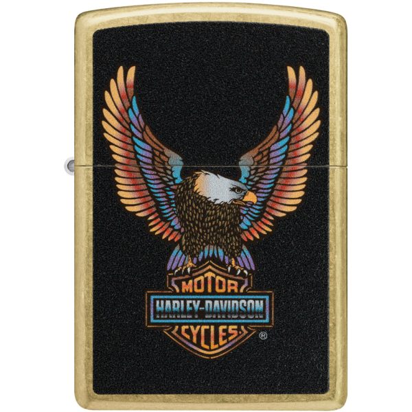 Zippo Harley-Davidson Street Brass Lighter