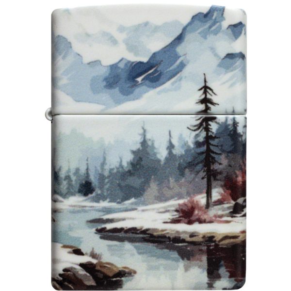 Zippo Frozen Valley Lighter 540 Color Process