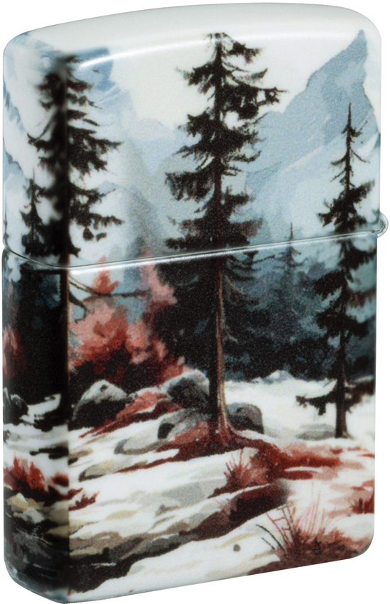 Zippo Frozen Valley Lighter 540 Color Process