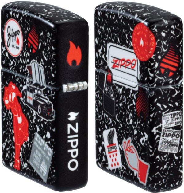 Zippo Notebook Lighter 540 Color Process