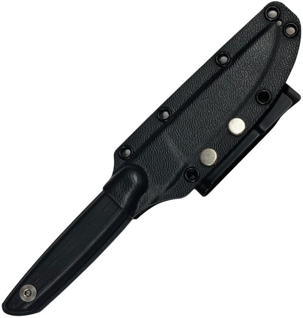 ZA-PAS Knives EHO Fixed Blade Black 3.25" 1.4116 Stainless