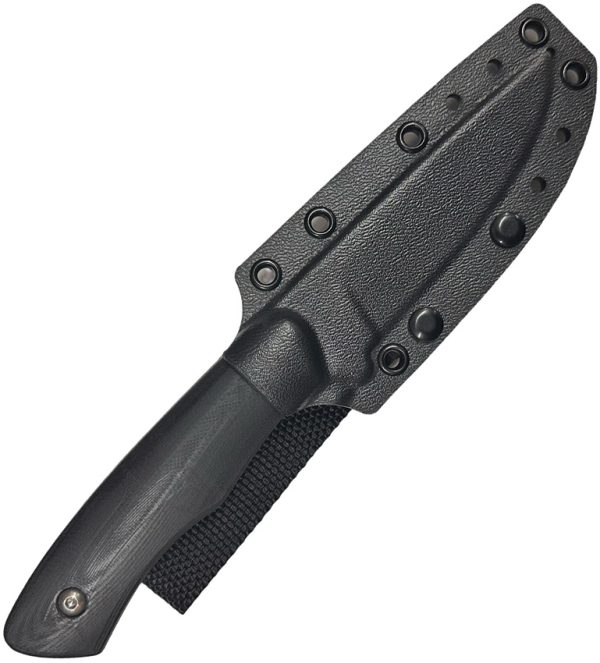 ZA-PAS Knives M10M Fixed Blade 4.25" 1.4116 Black G10