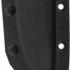 ZA-PAS Knives Ninja Fixed Blade 3.63" D2 Steel Black G10 w/ Sheath