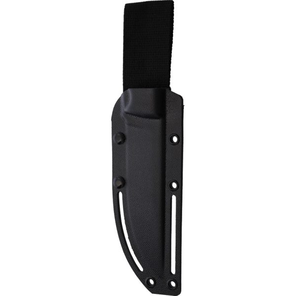 ZA-PAS Knives Urban Tactic Fixed Blade 5" Carbon Steel Black G10