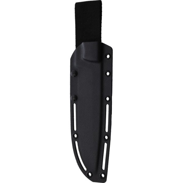 ZA-PAS Knives Expendable Fixed Blade 6" Black Cerakote Carbon Steel G10
