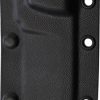ZA-PAS Knives Ultra Outdoor Toxic Fixed Blade 5" Black