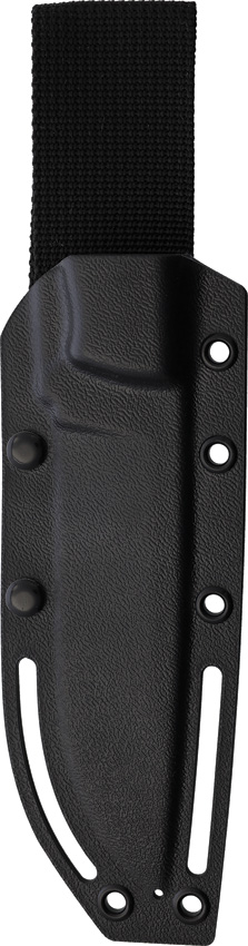 ZA-PAS Knives Ultra Outdoor Toxic Fixed Blade 5" Black