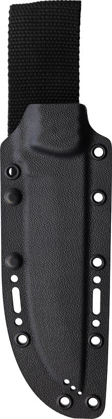 ZA-PAS VICI Fixed Blade Knife 4.75" Black G10 w/ Sheath