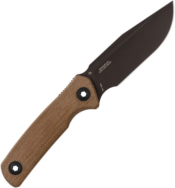 Zero Tolerance 0004 Fixed Blade Knife 4.25" CPM Cru-Wear Micarta