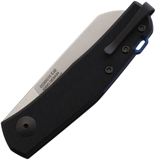 ZT0230BLKG10_add_01 Zero Tolerance Jen Anso Folding Knife Black G10 2.63" CPM MagnaCut