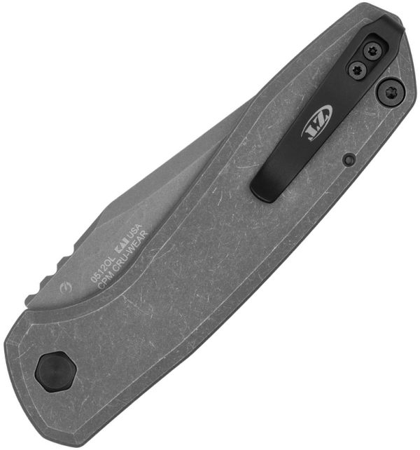 Zero Tolerance 0512 Button Lock Folding Knife 3.5" CPM Cru-Wear Olive