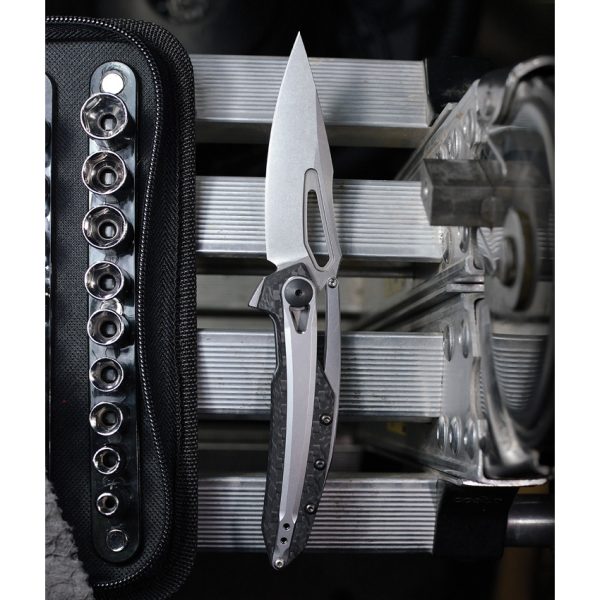 Zero Tolerance Original Linerlock CF Folding Knife 3.25" CPM-20CV