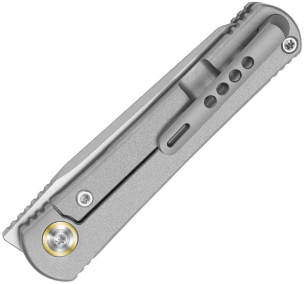ZX34992A1_add_01 Kizer Cutlery Feist 2 Framelock Folding Knife Gray Titanium