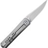 Kizer Cutlery Feist 2 Framelock 2.88" M390 Gray Titanium Folding Knife