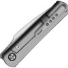 Kizer Cutlery Feist 2 Framelock Folding Knife Gray Titanium 2.88"