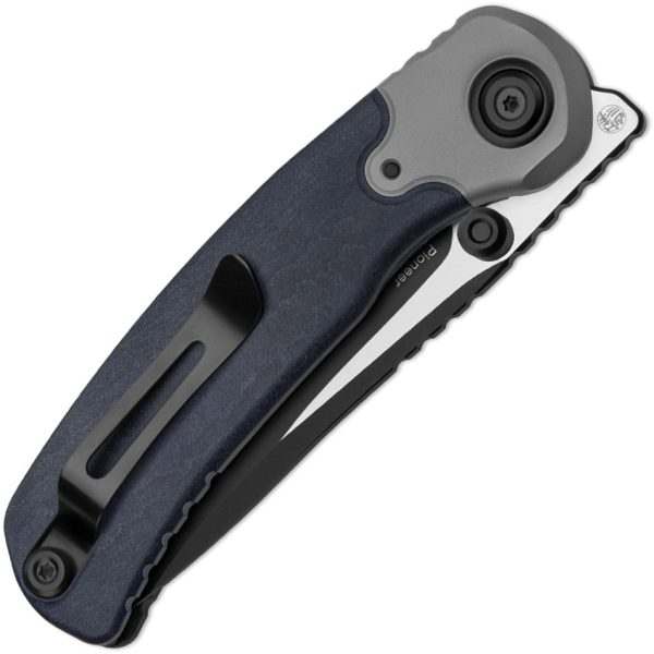 Kizer Cutlery Pioneer Linerlock Folding Knife 3.25" S35VN Blue Canyon
