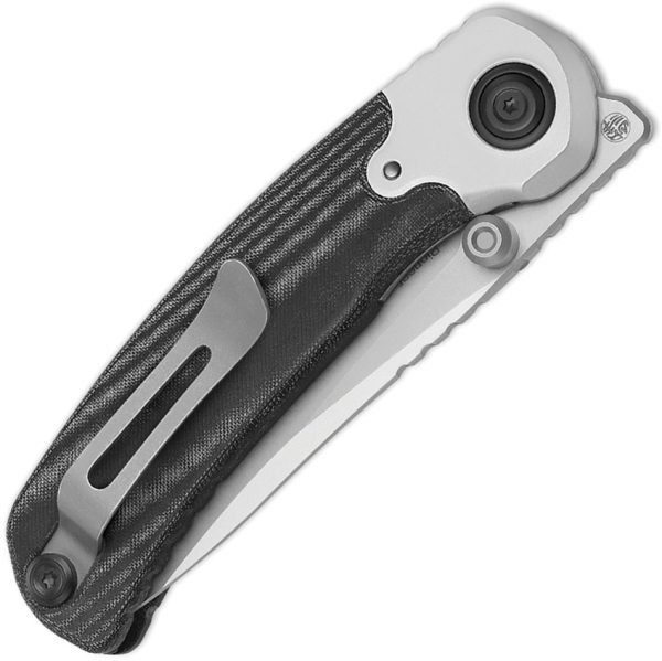 Kizer Cutlery Pioneer Linerlock Folding Knife 3.25" S35VN Black Micarta