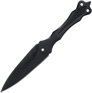 ABKT Tac Phantom Dart Throwing Knife 3.5" Black w/ Sheath